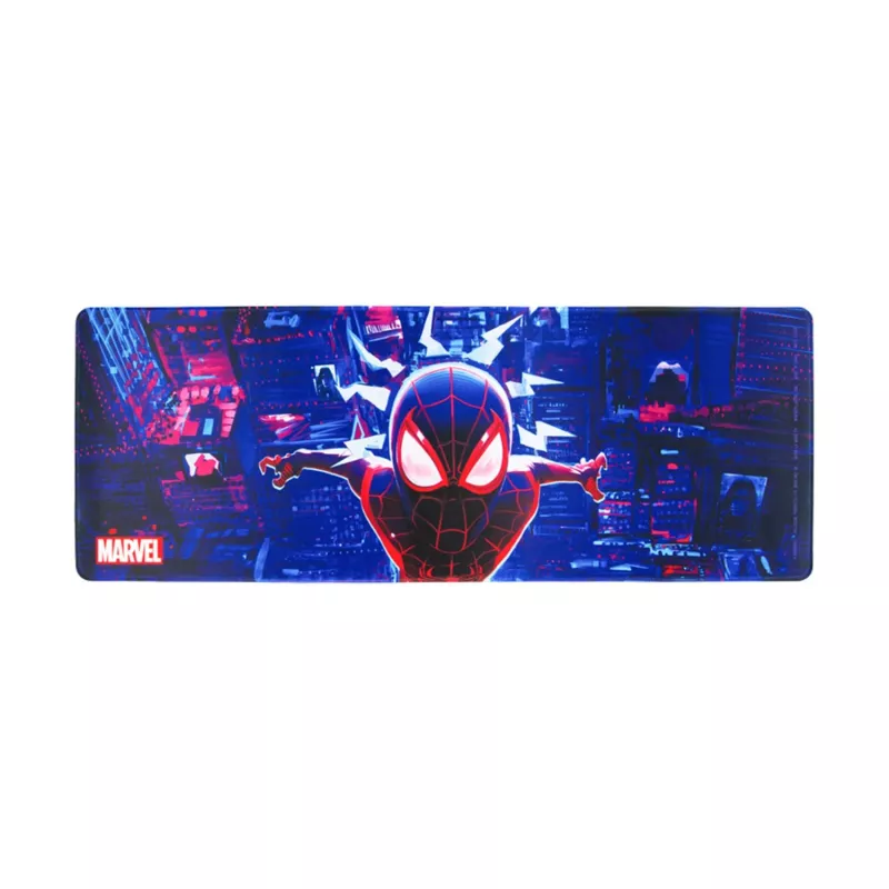 Stalinis kilimėlis Paladone Spiderman Miles Morales — didelis žaidimų/darbo paviršius, neslystanti apačia