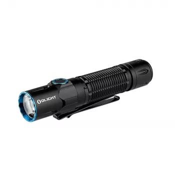 Taktinis rankinis žibintuvėlis olight Warrior 3S — LED 2300 lm, 300 m nuotolis, IPX8, 21700 Li-Ion 5000 mAh