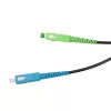 Skaidulinis optinis FTTH kabelis Extralink EX.18563 G.657.A2 SC–SC 160 m juodas