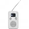 Skaitmeninis radijas TECHNISAT DigitRadio 317 White — FM ir DAB+ priėmimas, kompaktiškas stalinis dizainas