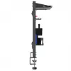 Ergo Office stalo pertvara / organizatorius, maks. apkrova 10 kg, balta lenta, plotis 1116 mm, juoda, ER-301 B