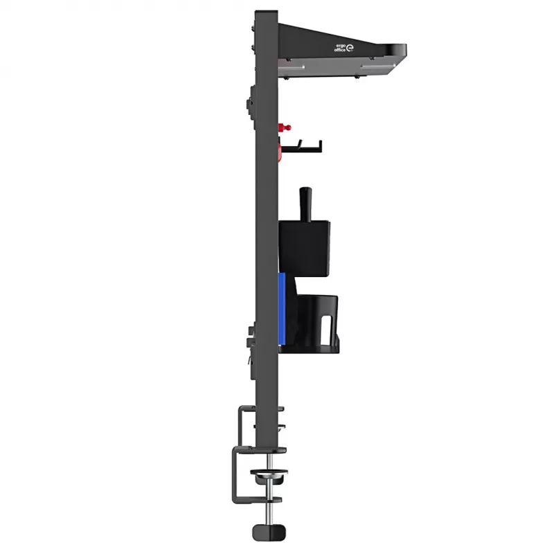 Ergo Office stalo pertvara / organizatorius, maks. apkrova 10 kg, balta lenta, plotis 1116 mm, juoda, ER-301 B