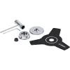 Peilių rinkinys Bosch F016800631 — 6 dalių nerūdijančio plieno ašmenys su ergonominėmis rankenomis