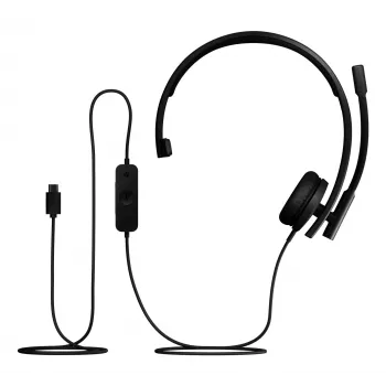 Logitech H570e - Ausinės - Uždedamos ant ausų - Laidinės - USB-C - Sertifikuotos „Microsoft Teams“ (981-001427)
