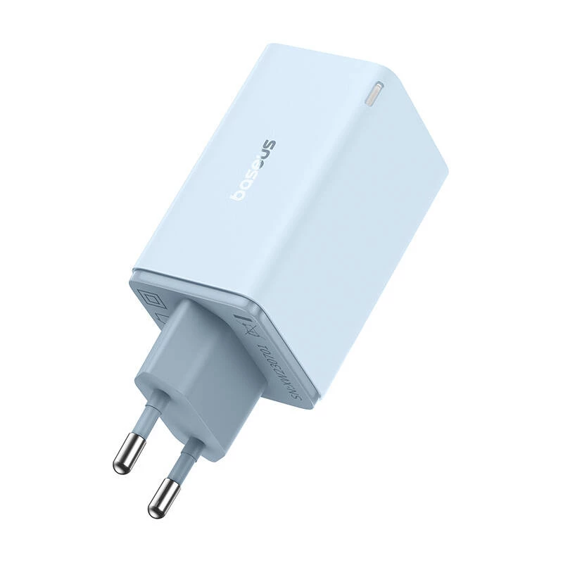 Baseus GAN6 Pro greitas įkroviklis, 2xUSB-C + 2xUSB, 65 W (mėlynas)