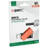 USB Flash Drive Emtec C350 Brick 16GB USB Type-A 2.0 Juoda Red