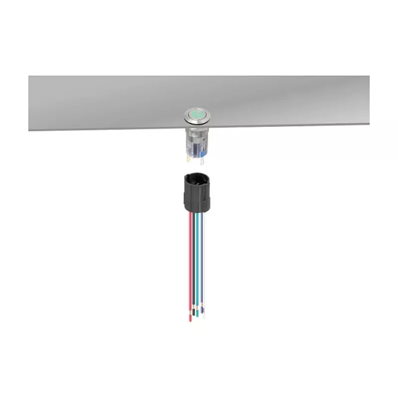 Smeigtukinė jungtis DeLOCK 90793, elektrinio laido jungtis 230V 24mm