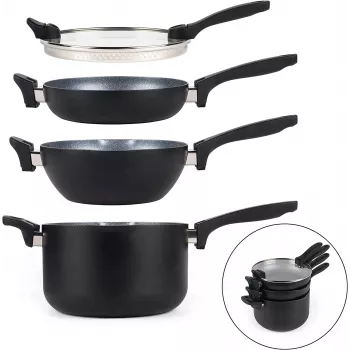 Stalo įrankių rinkinys Russell Hobbs RH01840EU7 — 4 dalių sukraunamas metalinio marmuro