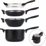 Stalo įrankių rinkinys Russell Hobbs RH01840EU7 — 4 dalių sukraunamas metalinio marmuro