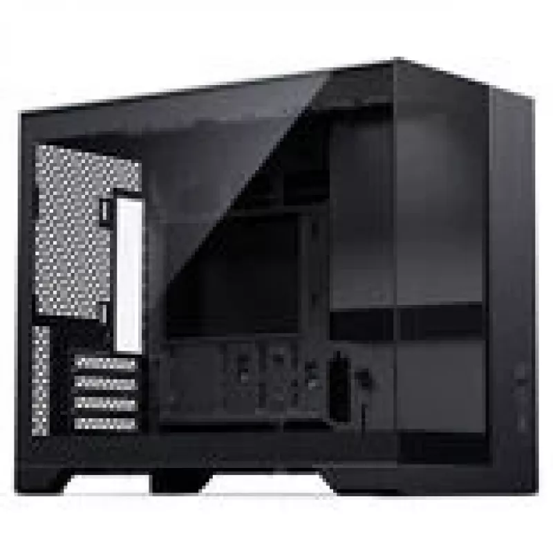 PHANTEKS XT V3 PC korpusas, Mini korpusas, mATX, grūdintas stiklas – su 3x 120 mm ventiliatoriais, juodas