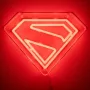 Prie sienos tvirtinamas LED neoninis šviestuvas „Paladone Superman“ PP14478SMTVN, dekoratyvinis sienos ženklas
