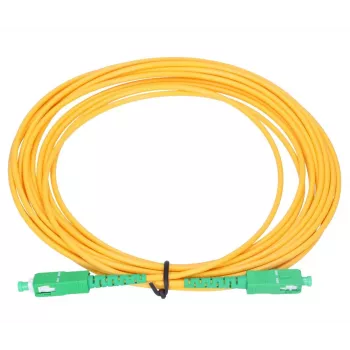 Optinis kabelis Extralink EX.18570 5 m FTTH G.657.A2 SC–SC Žalia/Geltona