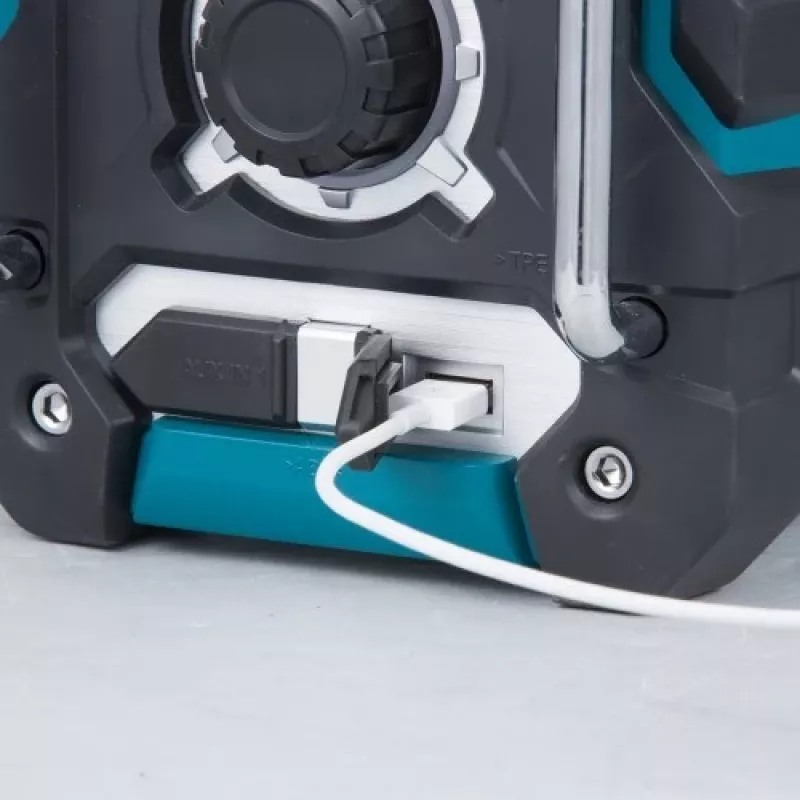 Makita DMR112 radijas juodas, turkio spalvos