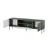 Cama EF TRESSE RTV spintelė 180x40x54.5 matinis žalias