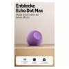 Amazon Echo Dot Max 2025 release - Ametistas - Bluetooth (B0DKLDMHYB)