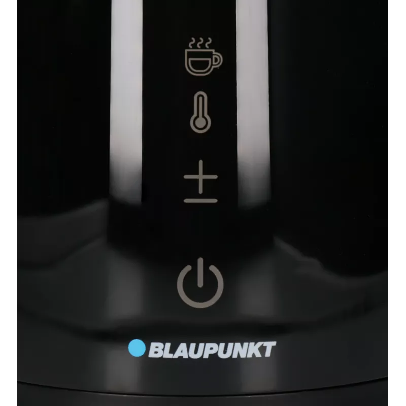 Elektrinis virdulys BLAUPUNKT EKD601, 1,7 l, 2200 W, reguliuojamas 40–100 °C, juodas, nerūdijantis plienas