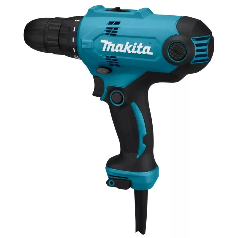 Makita DF0300 grąžtas 1500 aps./min. beraktis 1,2 kg juoda, mėlyna