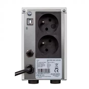 Ever ECO PRO 1200 AVR CDS UPS 1.2 kVA 780 W 2 AC lizdai