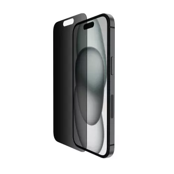 Ekrano apsauga Belkin ScreenForce, skirta iPhone 16, grūdintas stiklas, privatumo