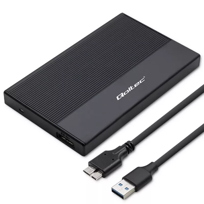 Korpusas 2,5 colio SATA SSD/HDD QOLTEC 52277 USB 3.0