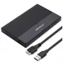 Korpusas 2,5 colio SATA SSD/HDD QOLTEC 52277 USB 3.0