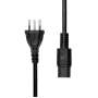 Maitinimo laidas ProXtend PC-JC15-002, Swiss CEE 7/7 į IEC C15, 2 m