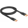 DeLOCK DisplayPort plokščias juostinis laidas 8K 60 Hz 1 m
