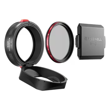 Objektyvo gaubtas Freewell Sunshield FW-FU-XBR, skirtas Fuji X100 serijai, juodas