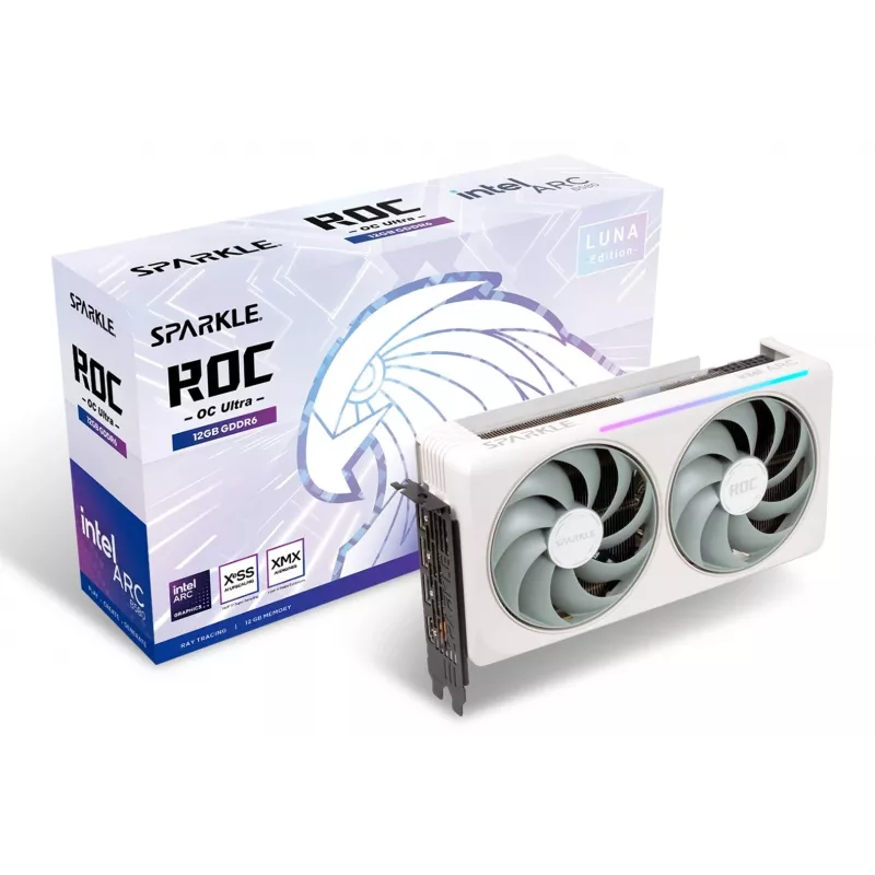 SPARKLE Intel Arc B580 ROC Luna OC 12GB vaizdo plokštė