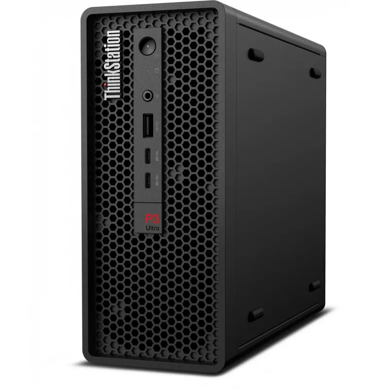 Lenovo ThinkStation P3 Ultra SFF Gen 2 Intel Core Ultra 9 285 64 GB DDR5-SDRAM 1 TB SSD Windows 11 Pro darbo stotis Juoda