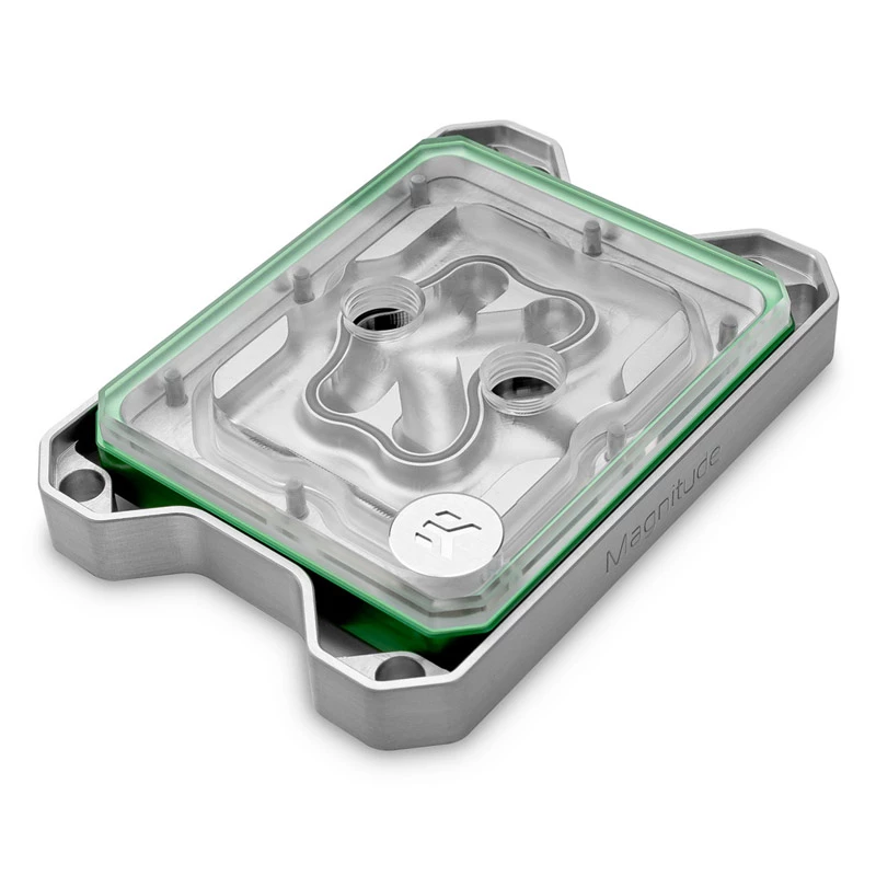 Dekoratyviniai priedai EK Water Blocks 3831109844519 aliuminis žalias