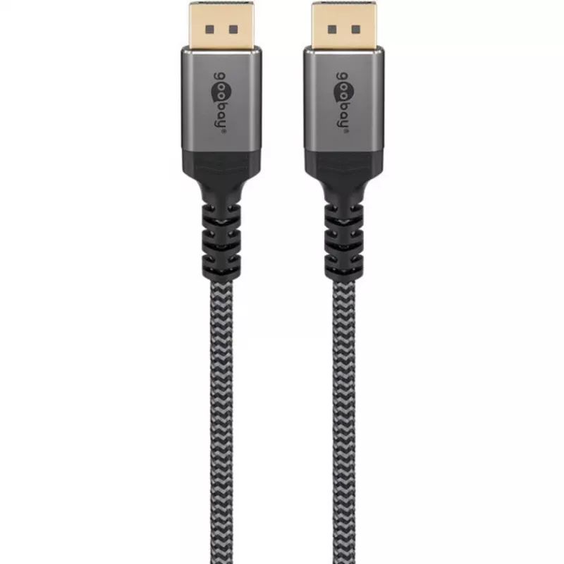 Goobay DisplayPort kabelis 2.0/2.1, 80 Gbit/s | 75685 | DisplayPort į DisplayPort