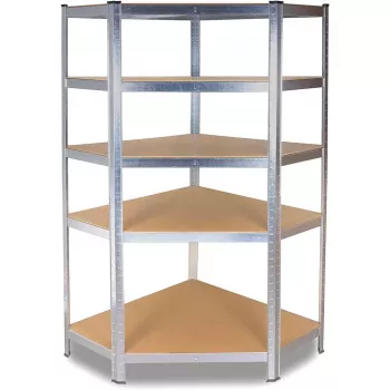 Metalinis kampinis sandėliavimo stelažas G9040 40 cm