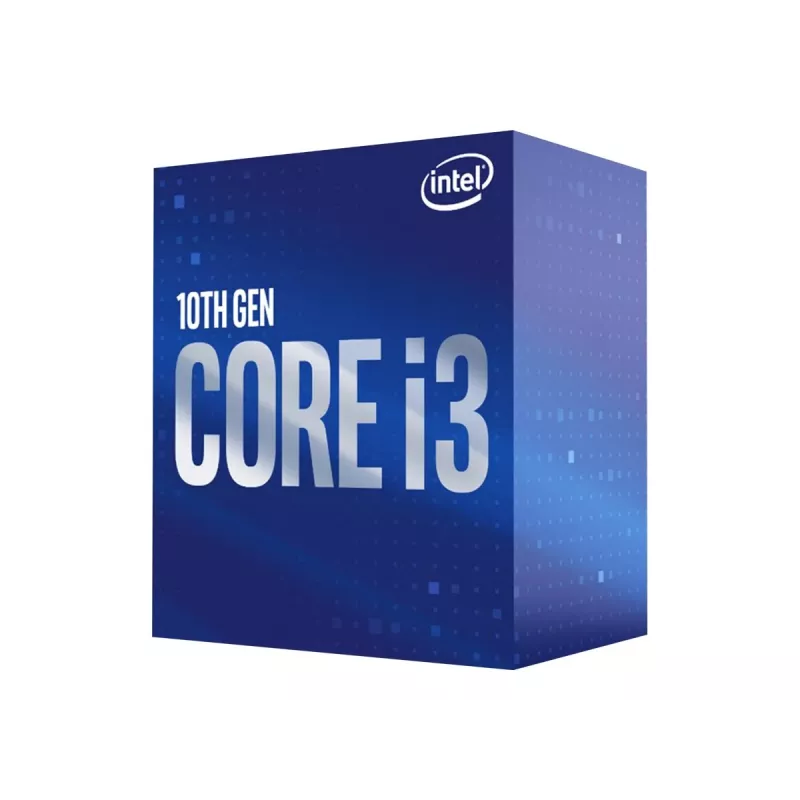 Procesorius Intel Core i3-10100 4C/8T, 3,6–4,3 GHz, 6 MB, 65 W, LGA1200, dėžutėje