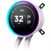 Viskas viename skysčio aušintuvas NZXT Kraken Elite 360 RGB 12 cm baltas