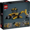 Konstruktorius LEGO Technic Atbulinis krautuvas 42197 — šarnyrinis vairavimas, veikiantis krautuvas, 104 detalės, rekomenduojamas amžius 7+