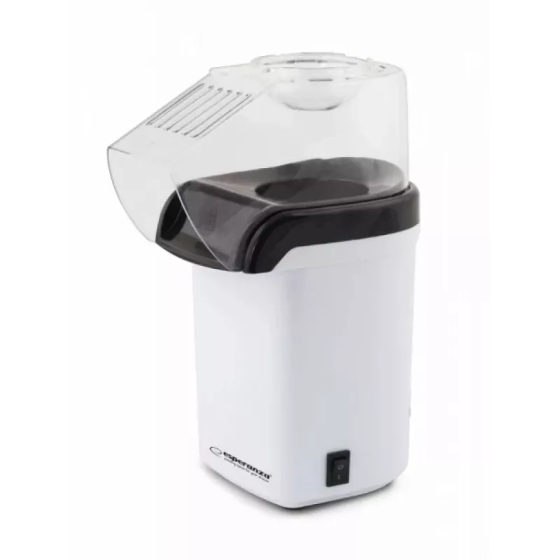 Popcorn maker Esperanza EKP005W Juoda White, 0,27 L, 1200 W, hot-air
