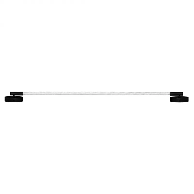 LED sieninis šviestuvas ActiveJet AJE-CAMELIA NW — 2400 lm, 4000 K, 16 W, juoda, 1580×120×65 mm, IP20