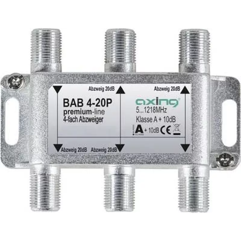 Axing BAB 4-20P kabelių skirstytuvas pilkas (BAB 4-20P)