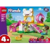 Konstruktorius LEGO Friends Šuniukų žaidimų aikštelės rinkinys 42665, 66 dalys, 2 minifigūrėlės, amžius 4+