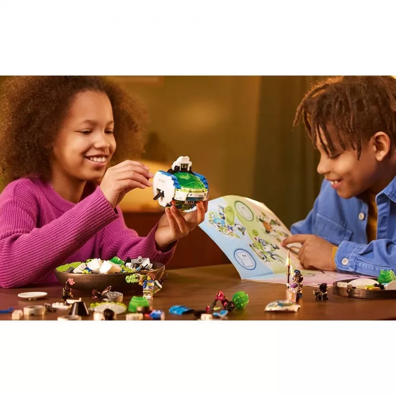 Konstruktorius LEGO Mateo ir Z-Blob riterio mecha rinkinys 71485 — minifigūrėlė ir statomas mechaninis žaidimo rinkinys