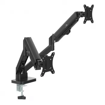 Maclean 2 monitor mount, gas spring, 17-32, 2-10kg, Juoda, MC-134