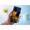 Telefono dėklas iKins Samsung Galaxy S20 Ultra — juodas, modelis 'Cafe Terrace'