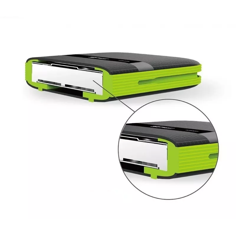 Silicon Power SP040TBPHDA60S3K saugojimo diskas 4 TB žalias