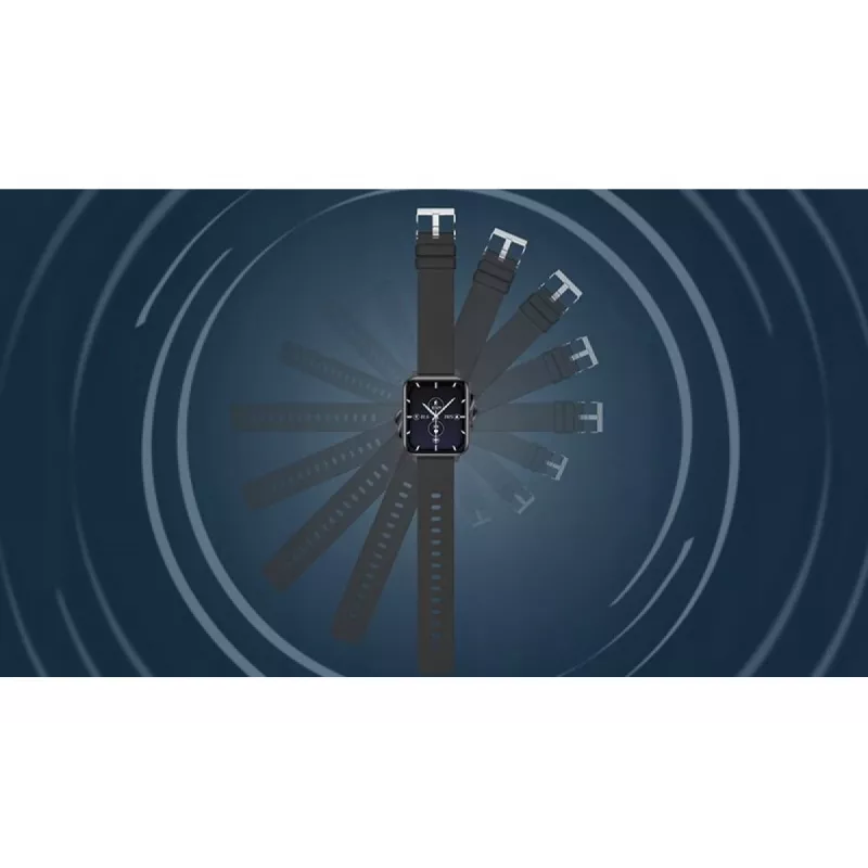 myPhone Watch Classic 2 4,7 cm (1,85 inch) IPS skaitmeninis 240 x 284 pikselių jutiklinis ekranas juodos spalvos