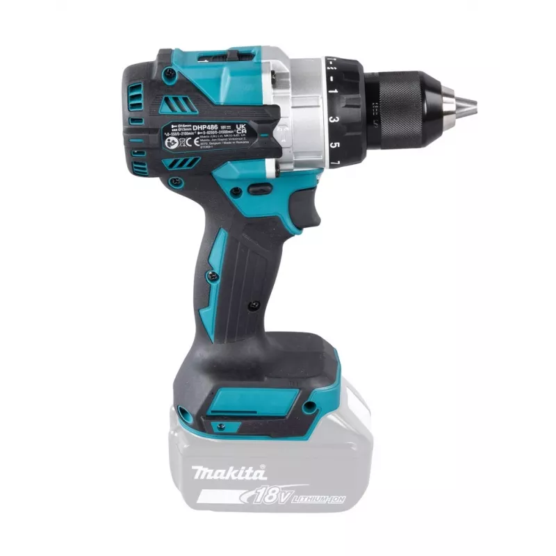 Makita DHP486Z grąžtas 2100 aps./min. 2,7 kg Juodas, Mėlynas