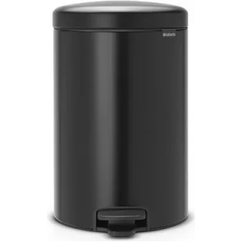 Brabantia 114106 šiukšliadėžė 20 l apvali juoda (11 41 06)