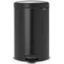 Brabantia 114106 šiukšliadėžė 20 l apvali juoda (11 41 06)