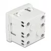 Kištukinis lizdas CEE 7/3 DeLOCK 81425 250V 16A baltos spalvos