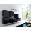 Cama TV stovas VIGO '180' 30/180/40 juodas/juodas blizgus